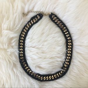 🌿SALE: Black & Gold Chain Necklace